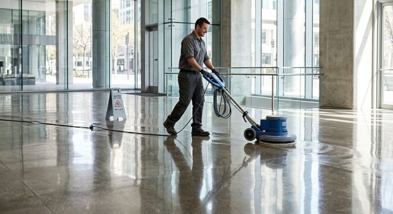 Commercial Floor Shining in Boston, MA