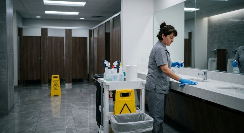 Commercial Restroom Cleaning in Frisco, TX