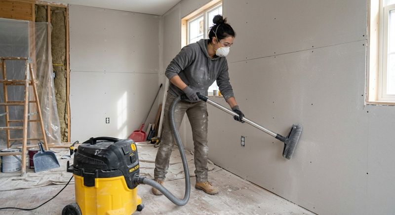 Drywall Dust Cleaning in Prescott Valley, AZ