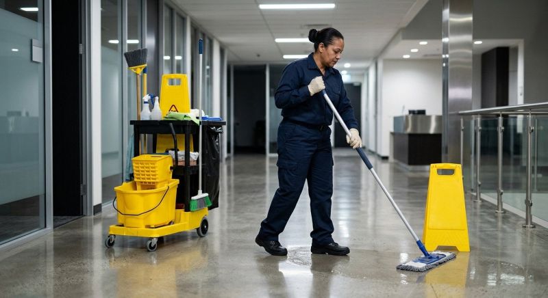Janitorial Mopping Service in Conroe, TX
